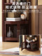 New Chinese-Style Solid Wood Corner Shelf for Home Use, Simple Antique Light Luxury Corner Cabinet with Doors, Attractive Corner Storage Rack