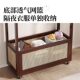 Floor-Standing Coat Rack, Movable Simple Bedside Clothes Storage Rack, Entryway Solid Wood Bedroom Standing Clothes Hanger