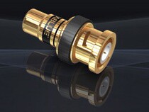 German original VIABLUE Wippo BNC transits RCA digital coaxial decoder gold plated conversion plug