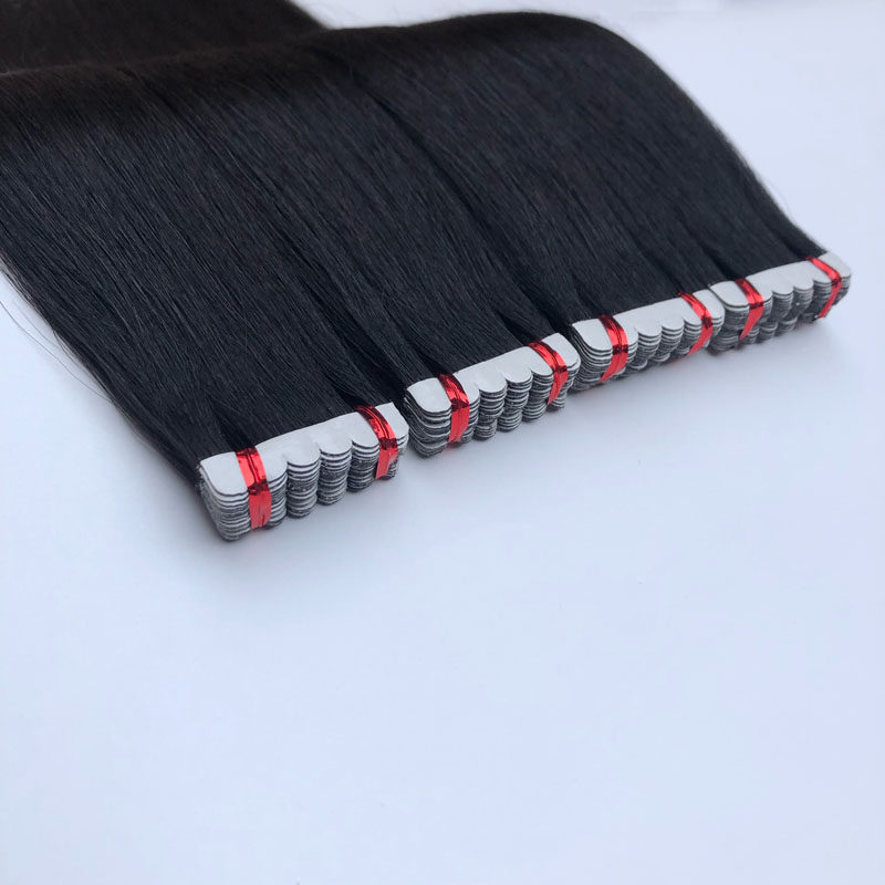 No-mark hair real hair self-pick up hair nano invisible patch cushion hair full real hair bundle one-piece haircut-Taobao