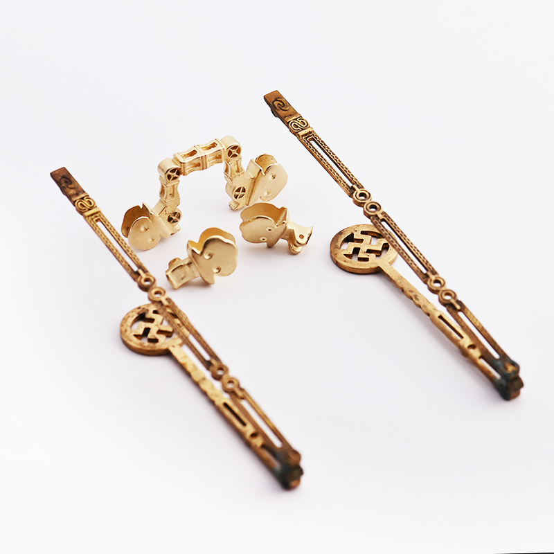 Vintage Copper Frame Crystal Stone Frameless Glasses, Vintage Eyeglass Frame, Complete Vintage Copper Frame Set