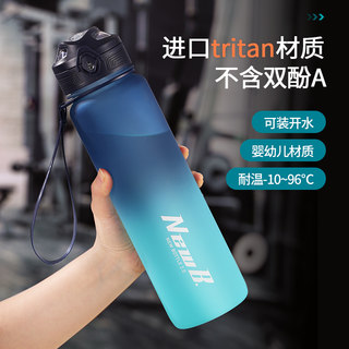 Taosenshen Tritan Sports Water Bottle for Students, Suitable for Middle and High School Boys, Summer Fitness, 2026 Large Capacity