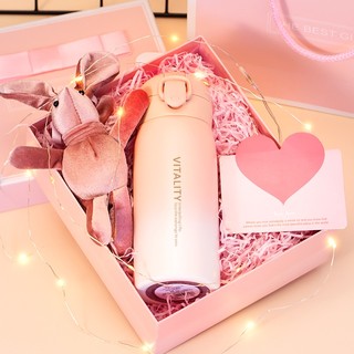 Thermos Cup for Girls, Good-Looking, Suitable as a Gift for Best Friends, New Year, Christmas, Birthday, New Year's Day Gift, Gift for Girlfriend