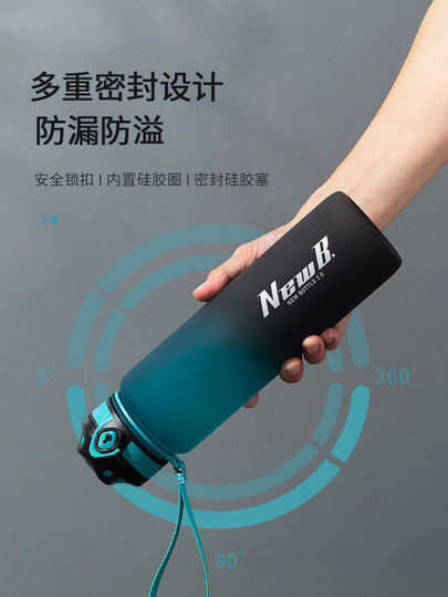 Taosenshen Tritan Sports Water Bottle for Students, Suitable for Middle and High School Boys, Summer Fitness, 2026 Large Capacity