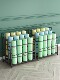 Yoga Mat Tube Storage Rack Store Multi-Layer Display Rack for Foam Roller Storage and Organization, Large Size, Movable