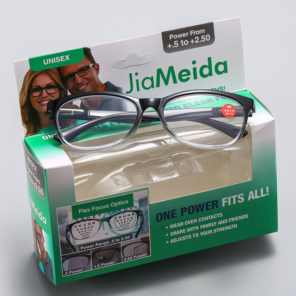 German-Made! Gift for Elders! Unisex High-Definition Autofocus Resin Reading Glasses for Foreign Trade, a Gift