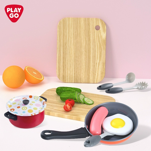 Детская семейная маленькая игрушка, интерактивный комплект, реалистичная кухонная утварь, для детей и родителей
