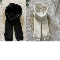 В форме цветка, утепленный, белый