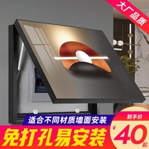 Electric meter box decorative painting modern simple atmosphere non-perforated distribution box wall painting industrial wind shielding electric gate box hanging painting