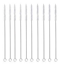 Щетка для соломинки щетка для соломинки для бутылок щетка для чистки тонкая щетка для чистки набор щеток для соломенных чашек утолщенные и удлиненные