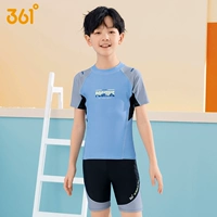 Синий комплект для мальчиков, короткий рукав