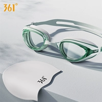 Водонепроницаемый зеленый комплект, водонепроницаемая плавательная шапочка