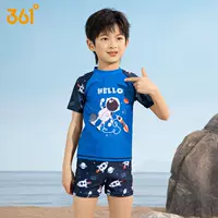 Синий комплект для мальчиков, короткий рукав