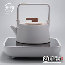 Zhibai household commercial boiled water tea set set cooking teapot convenient and quick mini practical kettle electric pottery stove