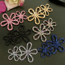 Korean version of beaded beads shining banghai stickers sticky broken hair stickers children Magic Magic stickers Liu Haitai posted