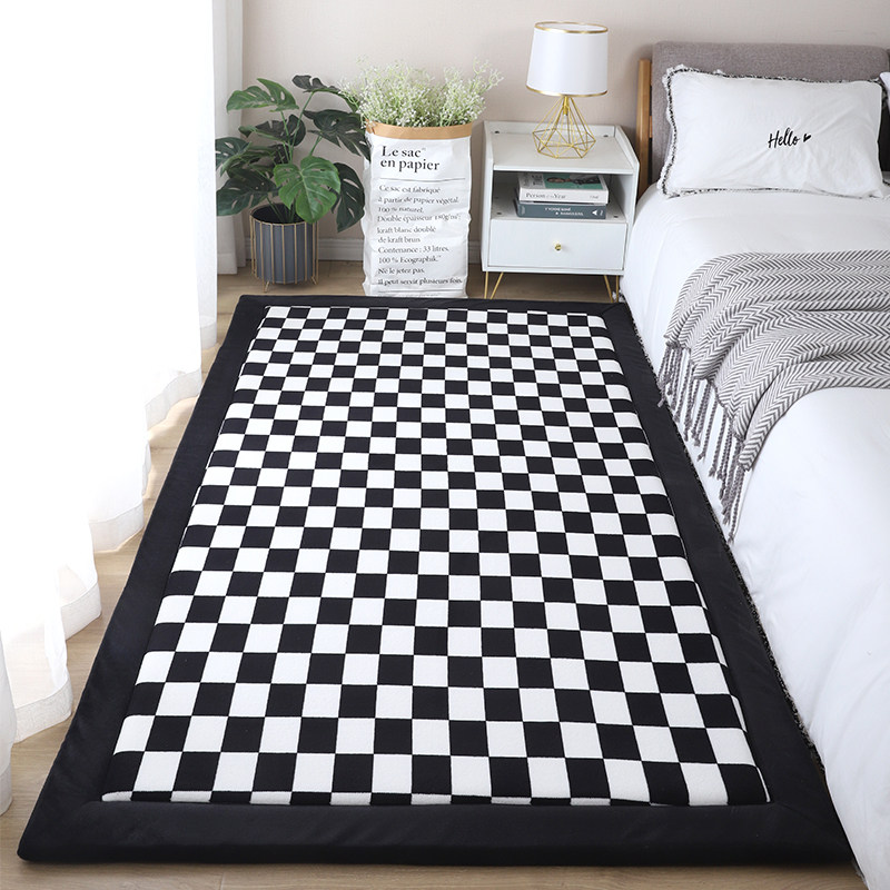 Carpet thickened bedroom bedside children's anti-fall pad kang mat bed mat floor shop foldable tatami mat