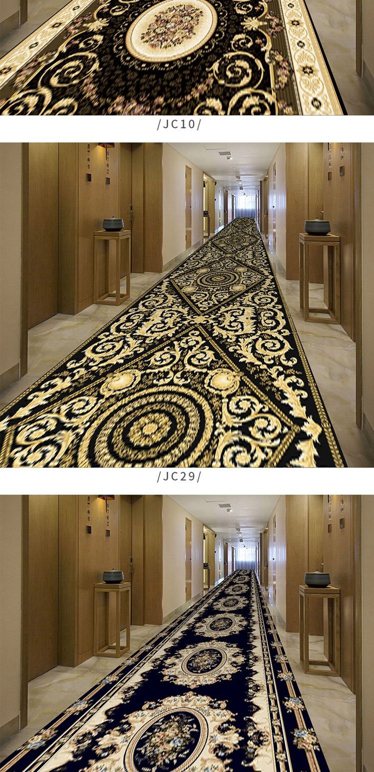 Foyer hiên tùy chỉnh sàn mat khách sạn lối đi cầu thang đầy đủ cửa hàng hành lang khách sạn có thể cắt dải chào đón thảm - Thảm thảm trải nền nhà