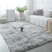 ins Nordic style carpet living room bedroom can sleep can sit Net red bed full of large area blanket mat cushion cushion