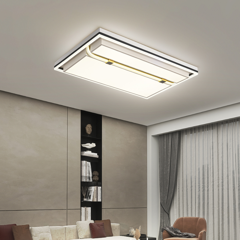 Living room lamp 2022 new Nordic simple atmosphere hall lamp main lamp smart voice modern bedroom ceiling lamp