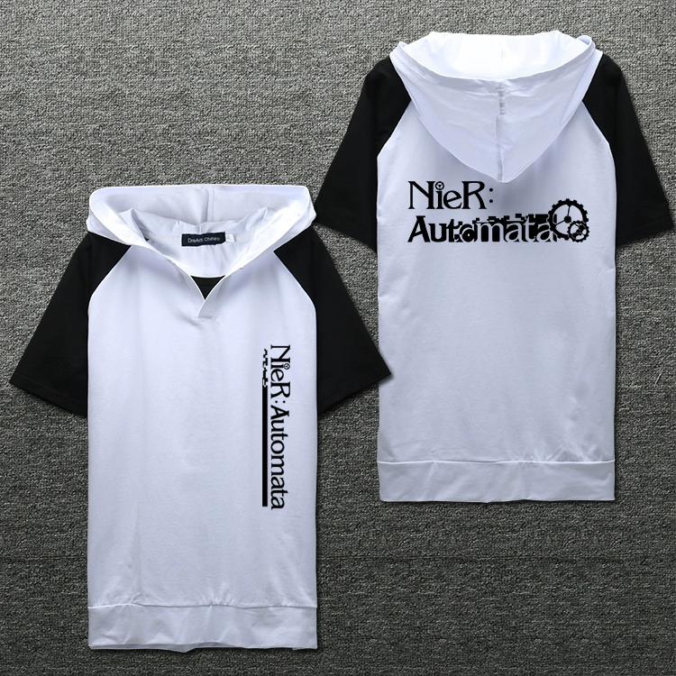 Chao Man Neil Mechanical Era Two Dimensional Game Quần áo ngoại vi 2B Miss Sister Anime Nam và nữ Áo len tay ngắn - Game Nhân vật liên quan
