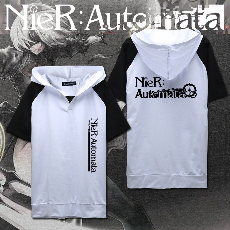 Chaoman Neil mechanical era two-dimensional game peripheral clothes 2B Miss sister anime men and women short-sleeved sweater