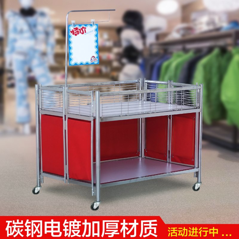 Giá để xe di động xe đặc biệt về kệ quần áo xe tải trung tâm mua sắm xe đẩy cửa hàng giày - Kệ / Tủ trưng bày tủ kính trưng bày treo tường