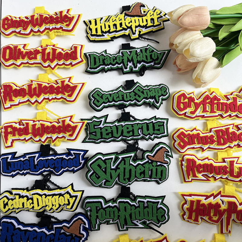 Harry Potter Non-Woven Bag Pendant Hufflepuff Slytherin Ravenclaw Film and Television Creative Pendant
