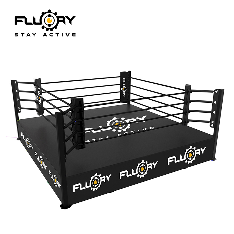 FLUORY Boxing Ring Enclosure Simple Sanda Ring Boxing Ring Boxing Gym Boxing Ring Floor Standing Style