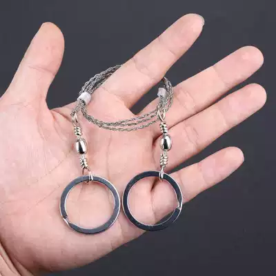 Outdoor mini hand-drawn wire saw Wire saw wire saw chain saw wire saw Wire saw wire wire saw life-saving saw Universal survival