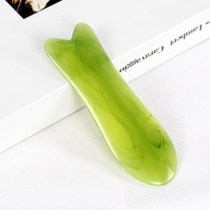 Plucking bar beauty stick female face neck universal beauty salon full body pull Meridian scraping massage board Green