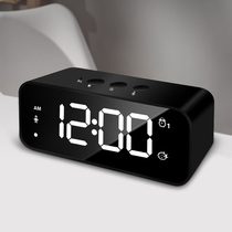 Averti recording usb charging alarm clock led luminous mute bedside bedroom personality multifunctional smart clock