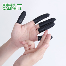 Imported SUZUKI disposable latex finger cot roll mouth dust-free anti-slip anti-static black finger cot electronics factory