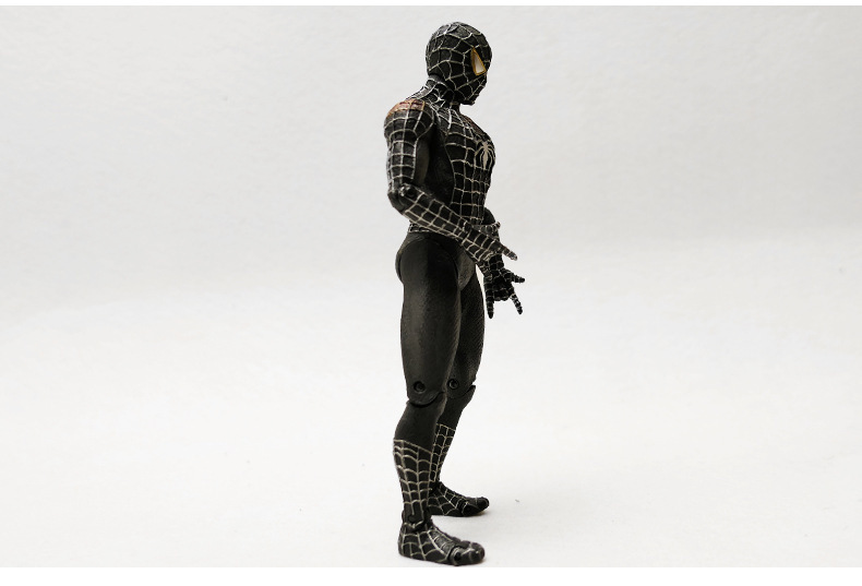 Khoa học viễn tưởng Anime 7 inch Marvel Hero Series Người nhện đen Mô hình búp bê có thể gọi chung - Khác xe đồ chơi cho bé