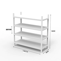 Белый 4-слойный (можно хранить 8 штук), высота 138 см.