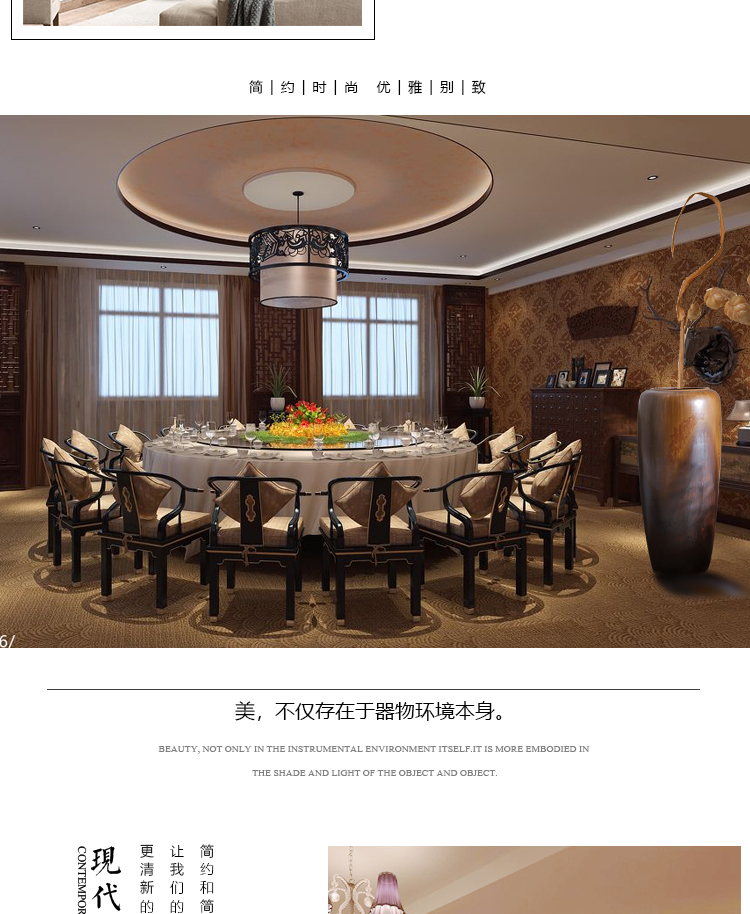 Jingdezhen ceramic hotel villa covers large vases, the sitting room porch flower flower decoration flower arranging furnishing articles