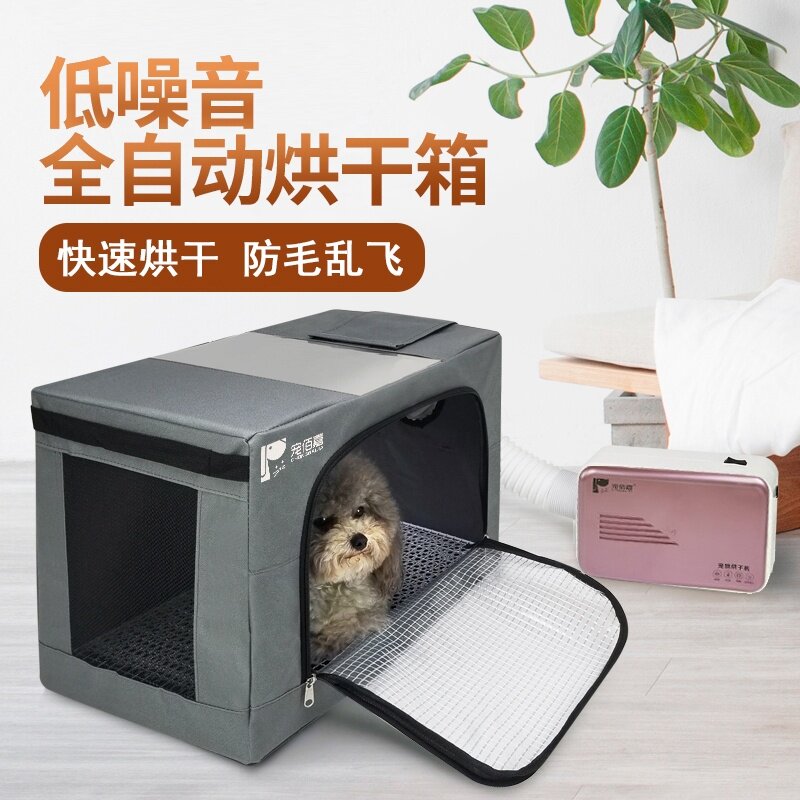 British short teddy dog ​​hair dryer pet drying box cat water blower bath blow dryer method artifact