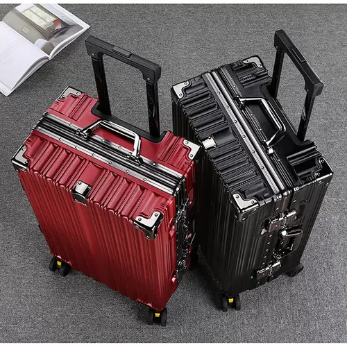 Модный универсальный прочный чемодан подходит для мужчин и женщин, увеличенная толщина, популярно в интернете