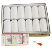 12 белых (иглы+ношение иглы)