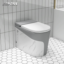 German color household tankless water-saving toilet Personality simple small household toilet One-piece pulse toilet