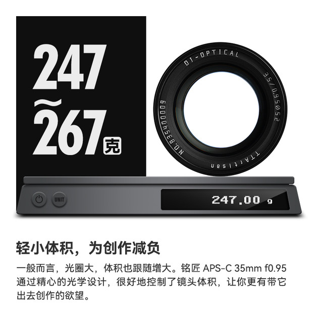 Mingjiang Optical 35mmF0.95 ເລນຮູຮັບແສງຂະໜາດເຄິ່ງເຟຣມ ເໝາະສຳລັບ Sony, Fuji, Canon ແລະ Nikon