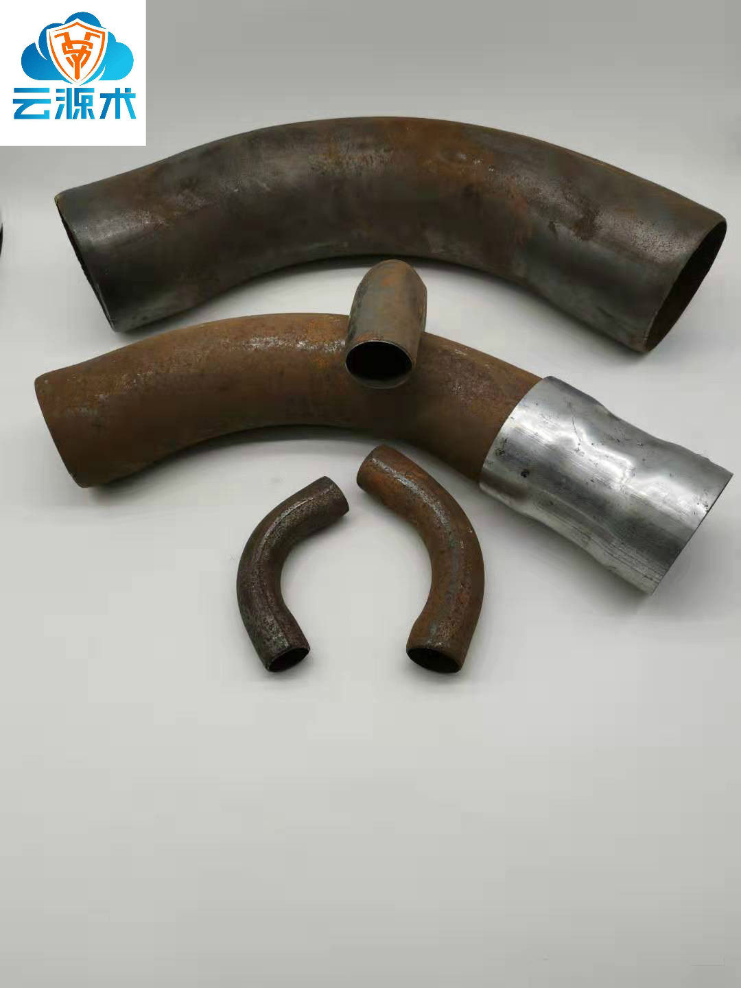 90-degree welding wearing pipe elbow large arc crescent moon tooth bending 1 overvalued to customize all types of U-shaped profiled hollow pipe bends, etc.