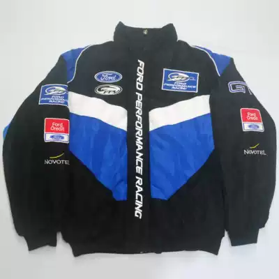 F1 racing suit f1 personality wind cool wind European and American style full embroidery leisure long sleeve cotton suit A187