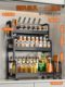 Kitchen storage rack seasoning rack countertop soy sauce bottle seasoning oil salt sauce vinegar seasoning storage rack supplies household