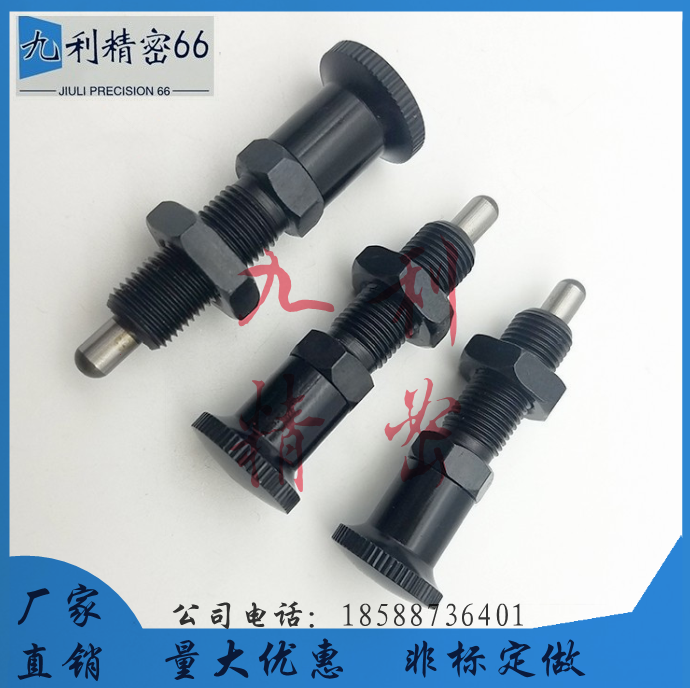 Indexing Positioning Pin PXAL PXKL8 10 12 16 Fine Tooth Thread Extended Reset Knob Plunger