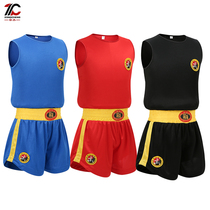 Sanda martial arts clothes fighting Sanda uniform fighting training suit boxing suit martial arts pants clothing Thai boxing shorts children