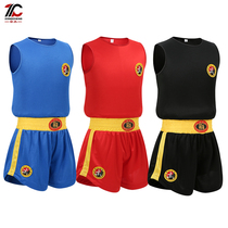 Sanda martial arts clothes fighting Sanda uniform fighting training suit boxing suit martial arts pants clothing Thai boxing shorts children