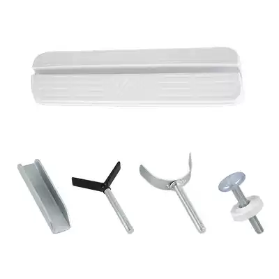 Safety door bar baby child stair fence kitchen pet fence reinforcement slot anti-kick accessories