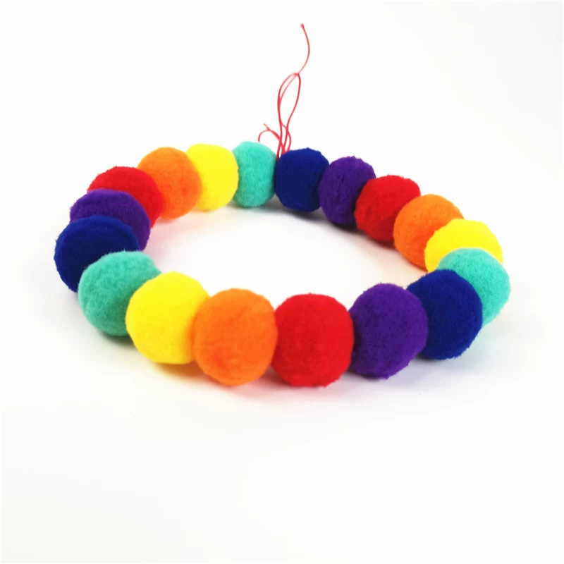 Питомник радуга конфета Шиба Ину Cog Kiki Cat Dog сетка Красный нидер Circle Circle Circle Birch Ball Ball ожерелье