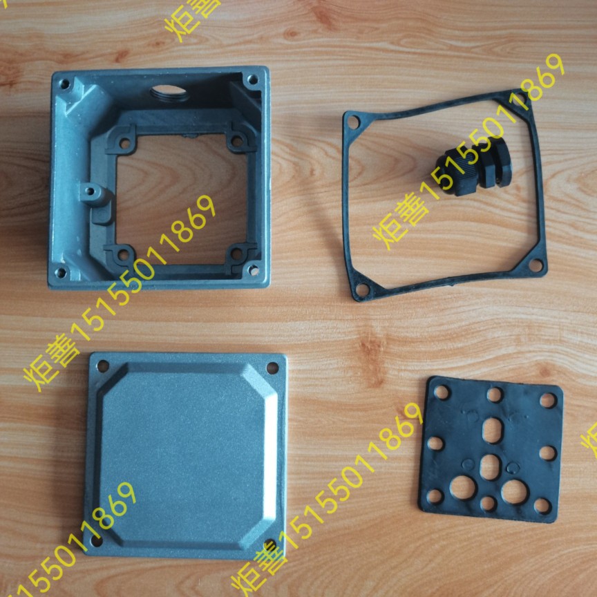 Motor Aluminum Junction Box Y2 112-132 Hole Distance 65 65 68 68 73 73 75 Aluminum Shell Box Repair Accessories