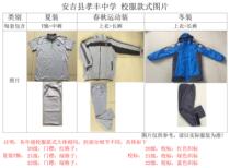 Hangzhou Shixing School Clothing Anji County Xiafeng Middle School Summer Clothing Spring and Autumn Sports Clothing School Clothing